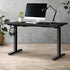 Standing Desk Dual Motor Adjustable 120cm Black