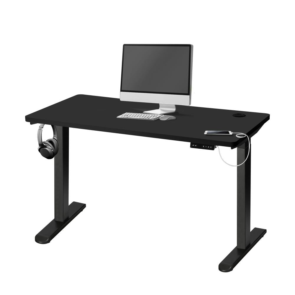 Standing Desk Dual Motor Adjustable 120cm Black