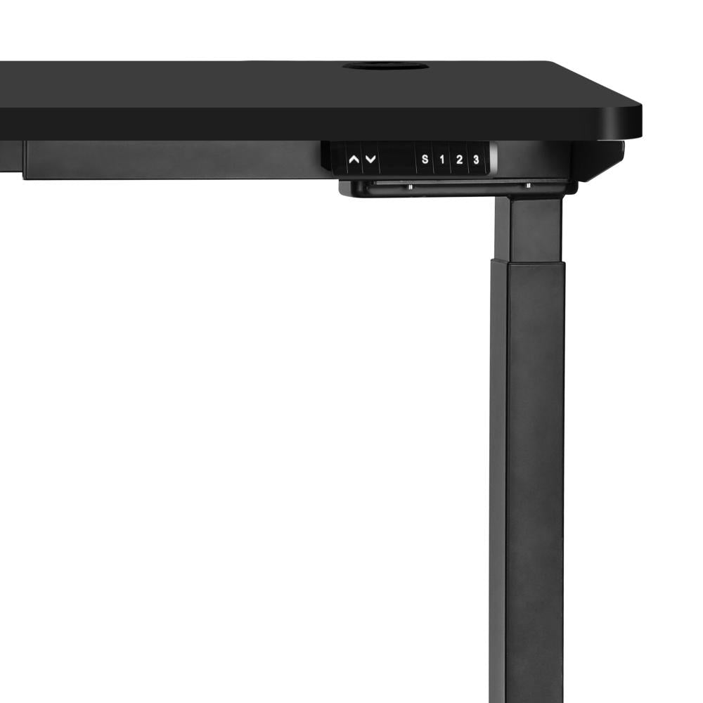 Standing Desk Dual Motor Adjustable 120cm Black