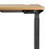 Standing Desk Dual Motor Adjustable 140cm Black&Oak