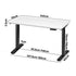 Standing Desk Dual Motor Adjustable 140cm Black&White