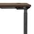 Standing Desk Dual Motor Adjustable 140cm Black&Walnut