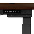 140cm Electric Standing Desk with Drawer Adjustable Black Walnut