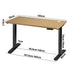 Standing Desk Dual Motor Adjustable 150cm Black&Oak