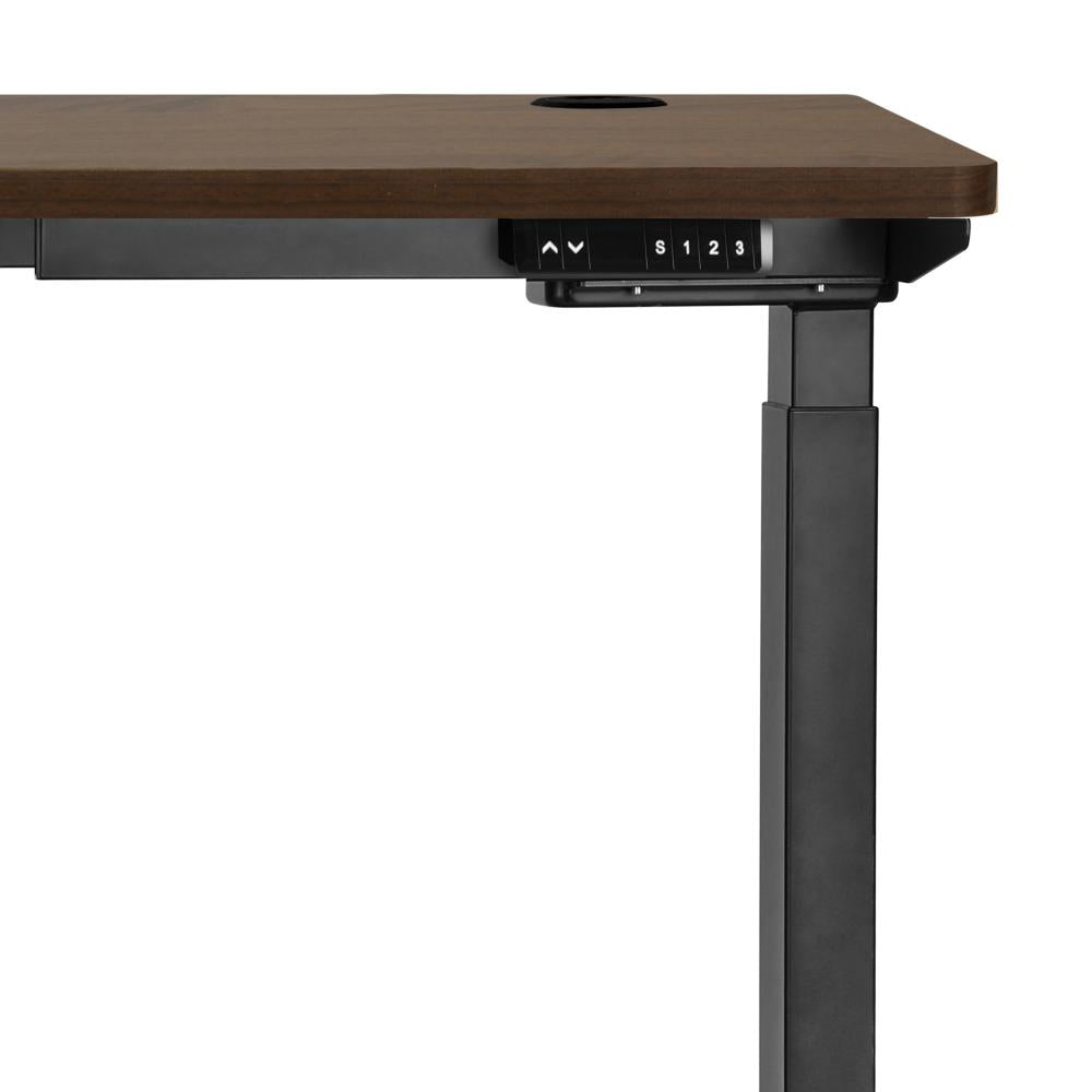 Standing Desk Dual Motor 150cm Black&Walnut