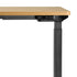 Sit-Stand Desk Height Adjustable Desk Black&Oak