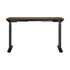 Sit-Stand Desk Height Adjustable Desk Black&Walnut