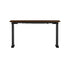 160cm Electric Standing Desk with Drawer Adjustable Black Walnut