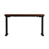 Oikiture Standing Desk Wireless Charging Dual Motor 140CM Black&Walnut