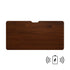 Oikiture Standing Desk Wireless Charging Dual Motor 140CM Black&Walnut