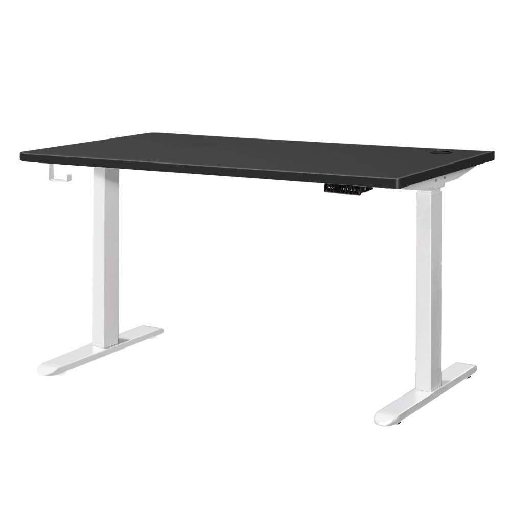 Standing Desk Dual Motor Adjustable 140cm White & Black