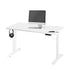 Standing Desk Dual Motor Adjustable 140cm White
