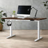 Standing Desk Dual Motor Adjustable 140cm White&Walnut