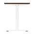 Standing Desk Dual Motor Adjustable 140cm White&Walnut
