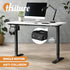 Electric Standing Desk Single Motor Black&White 120cm