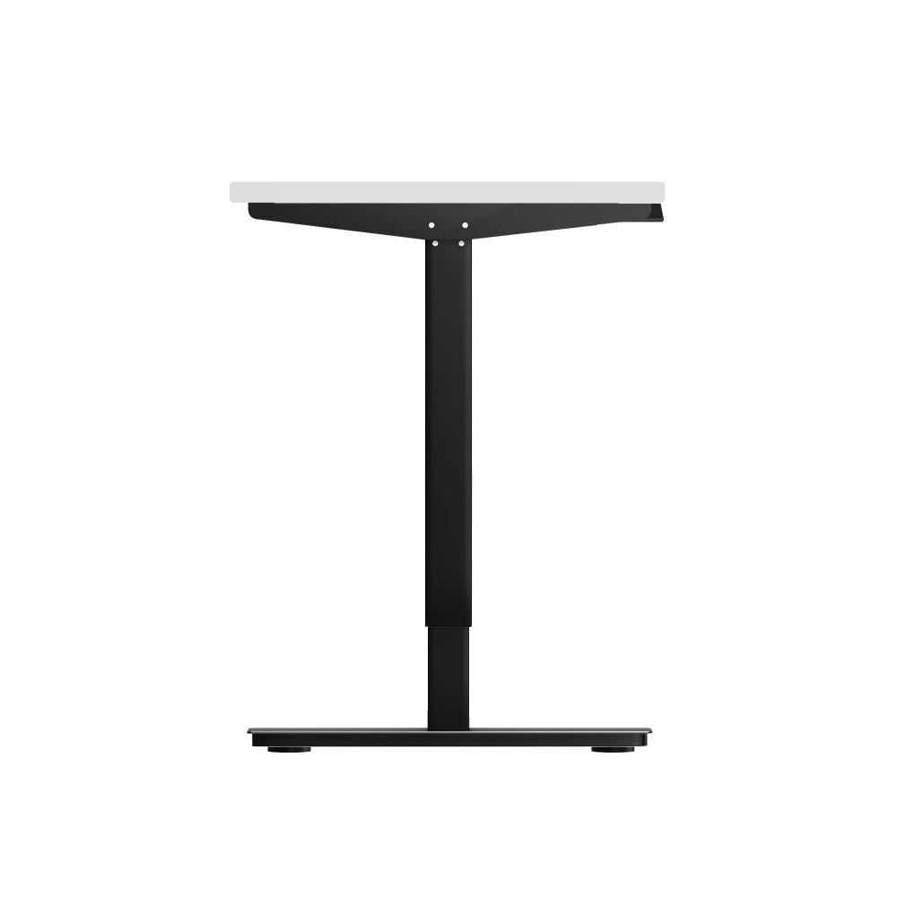 Electric Standing Desk Single Motor Black&White 120cm
