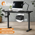 Electric Standing Desk Single Motor 140cm Black
