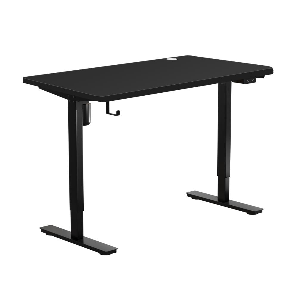 Electric Standing Desk Single Motor 140cm Black