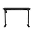 Electric Standing Desk Single Motor 140cm Black