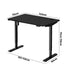 Electric Standing Desk Single Motor 140cm Black