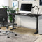 Electric Standing Desk 140cm Single Motor Adjustable Sit Stand Black