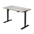 140CM Electric Standing Desk Adjustable Black & Grey-Oak