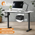 Electric Standing Desk Single Motor Black&White 140cm