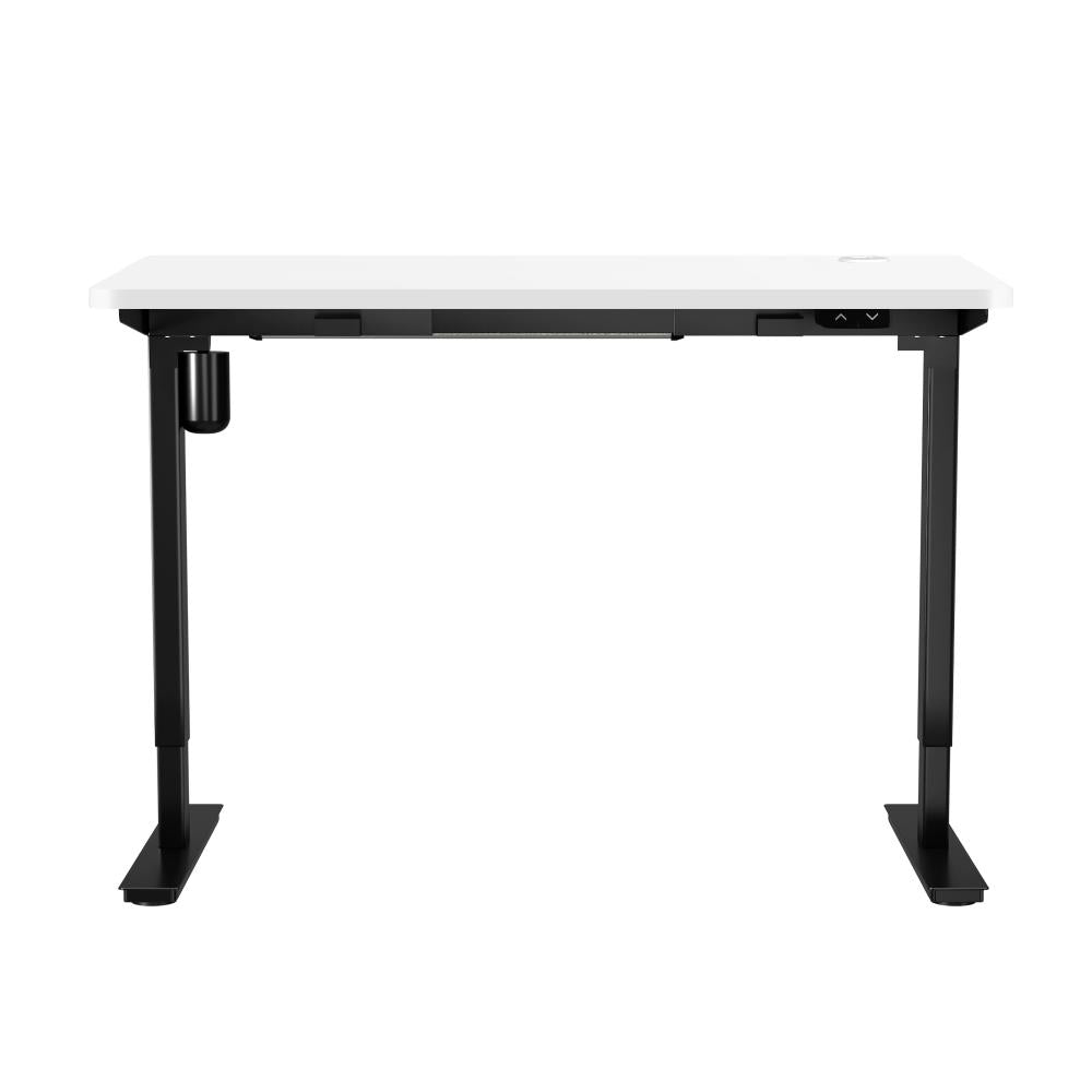 Electric Standing Desk Single Motor Black&White 140cm