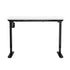 Electric Standing Desk Single Motor Black&White 140cm