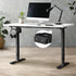 Electric Standing Desk Single Motor Black&White 150cm