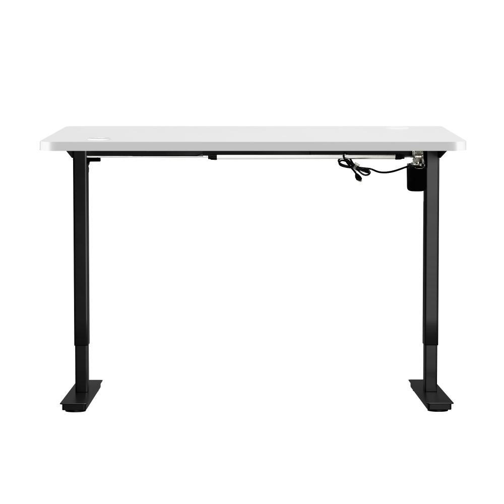 Electric Standing Desk Single Motor Black&White 150cm