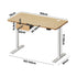 150cm Electric Standing Desk w/ Drawer Adjustable White Oak