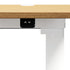 150cm Electric Standing Desk w/ Drawer Adjustable White Oak
