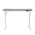 140CM Electric Standing Desk Adjustable White&Grey-Oak