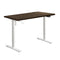 Electric Standing Desk Single Motor White&Walnut 140cm
