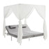 Livsip 3PCS Outdoor Sun Lounger Wicker Lounge Table Chairs Beige