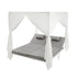 Livsip 3PCS Outdoor Sun Lounger Wicker Lounge Table Chairs Beige