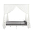 Livsip 3PCS Outdoor Sun Lounger Wicker Lounge Table Chairs Beige