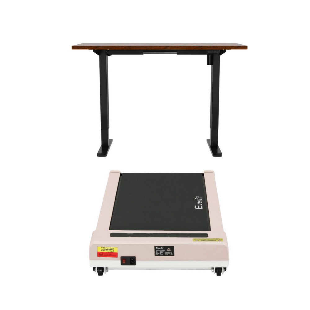 360mm Treadmill Electric Walking Pad with 140cm Automatic Standing Desk
