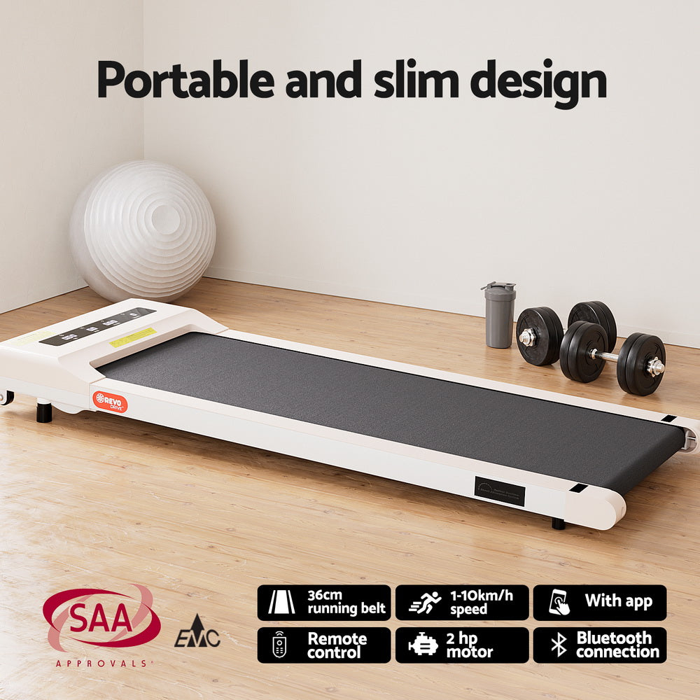 360mm Treadmill Electric Walking Pad with 140cm Automatic Standing Desk