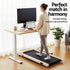 Electric Treadmill with 140cm Automatic Standing Desk Walking Pad 360mm