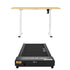 Electric Treadmill with 140cm Automatic Standing Desk Walking Pad 400mm