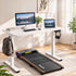 Artiss 100cm Standing Desk Treadmill Motorised Home Office White