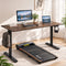 Artiss 140cm Standing Desk Treadmill Motorised Rustic Brown