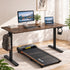 Artiss 140cm Standing Desk Treadmill Motorised Rustic Brown