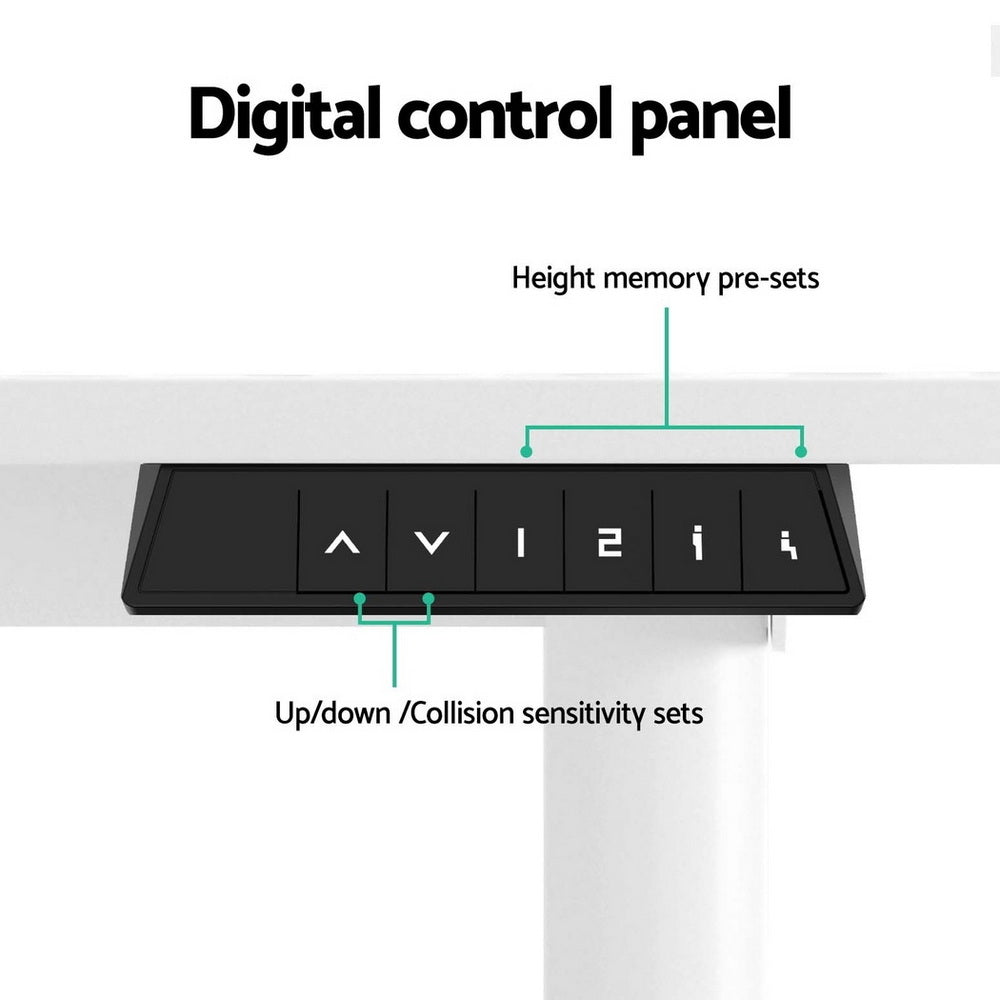 Electric Treadmill with 140cm Automatic Standing Desk Walking Pad 400mm