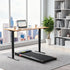 Electric Treadmill with 120cm Automatic Standing Desk Walking Pad 400mm