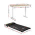 Electric Treadmill with 120cm Automatic Standing Desk Walking Pad 400mm