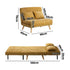 Sofa Bed Chair Chenille Recliner Love Sofa Double Yellow