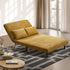 Sofa Bed Chair Chenille Recliner Love Sofa Double Yellow